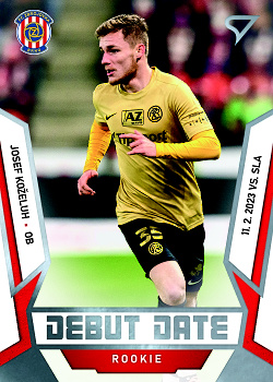 Josef Kozeluh Brno SportZoo FORTUNA:LIGA 2022/23 2. serie Debut Date Rookie #DR-27